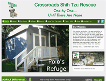 Tablet Screenshot of crossroadsrescue.org